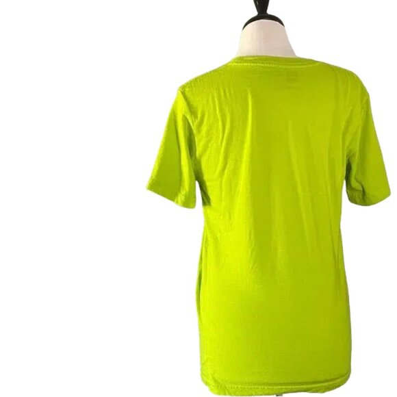 Quiksilver Men's Neon Green Graphic Tee - Picture 3 of 3